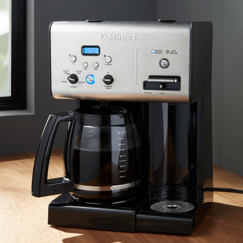 Cuisinart Programmable 12 Cup Coffee Maker with Hot Water System Crate and Barrel